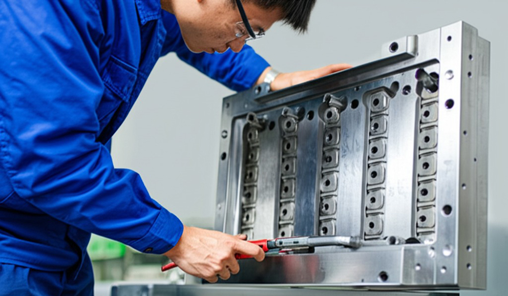 multi cavity injection molding examine