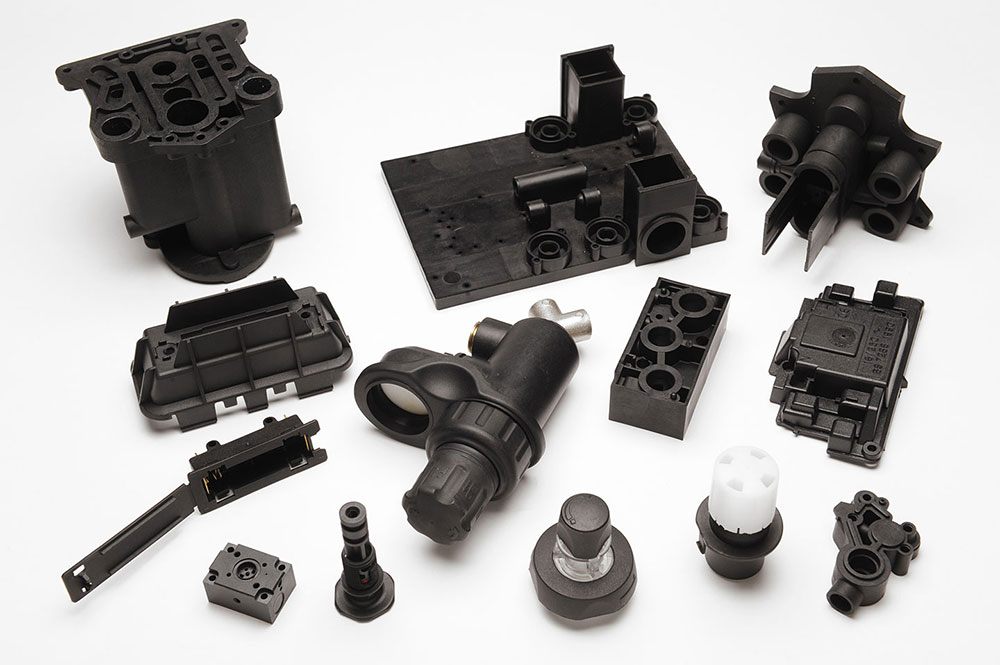 most common injection molded plastic